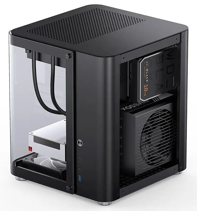 Корпус Jonsbo TK-1 Black (TK-1 Black) без блока питания - фото 8
