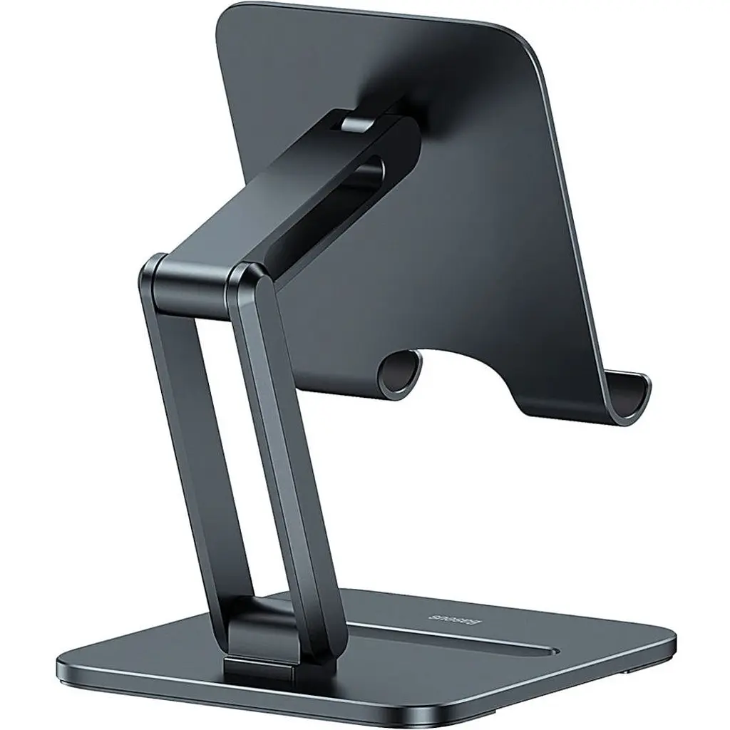 Підставка для планшета Baseus Desktop Biaxial Foldable Metal Stand Gray [LUSZ000113] - фото 3