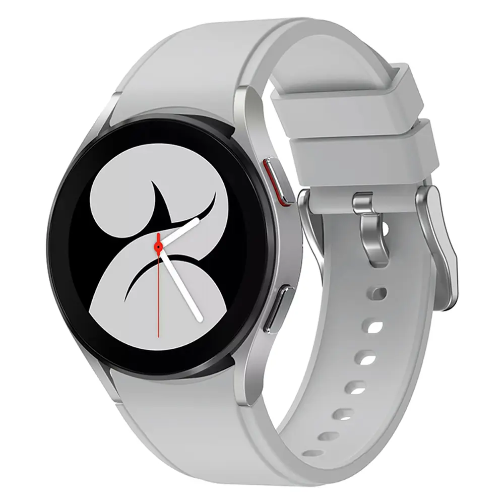 Ремінець Samsung Galaxy Watch 4 Classic 42 mm - сірий силікон розмір L ширина кріплення 20мм (WB00S4GALAXYCLASSIC5442) - фото 2