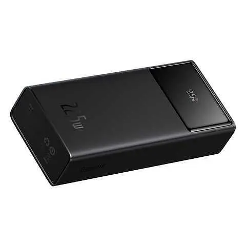Внешний аккумулятор (павербанк) Powerbank Baseus Star Lord Display 22.5W 30000 mAh Black  - фото 2