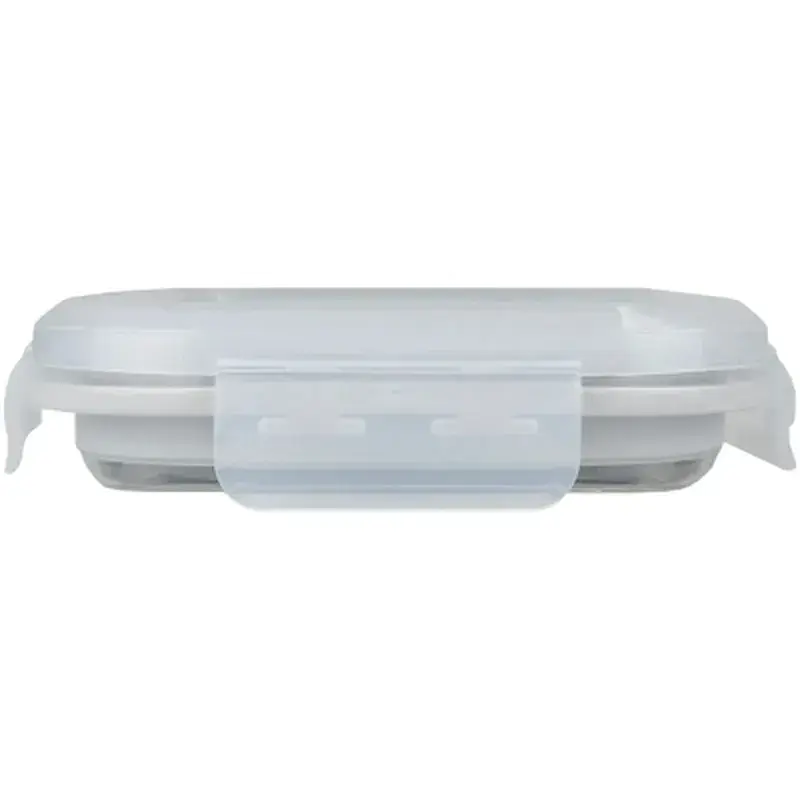Харчовий контейнер Tribe Collapsible Container 500 мл силіконовий grey (T-FF-0027-grey) - фото 3