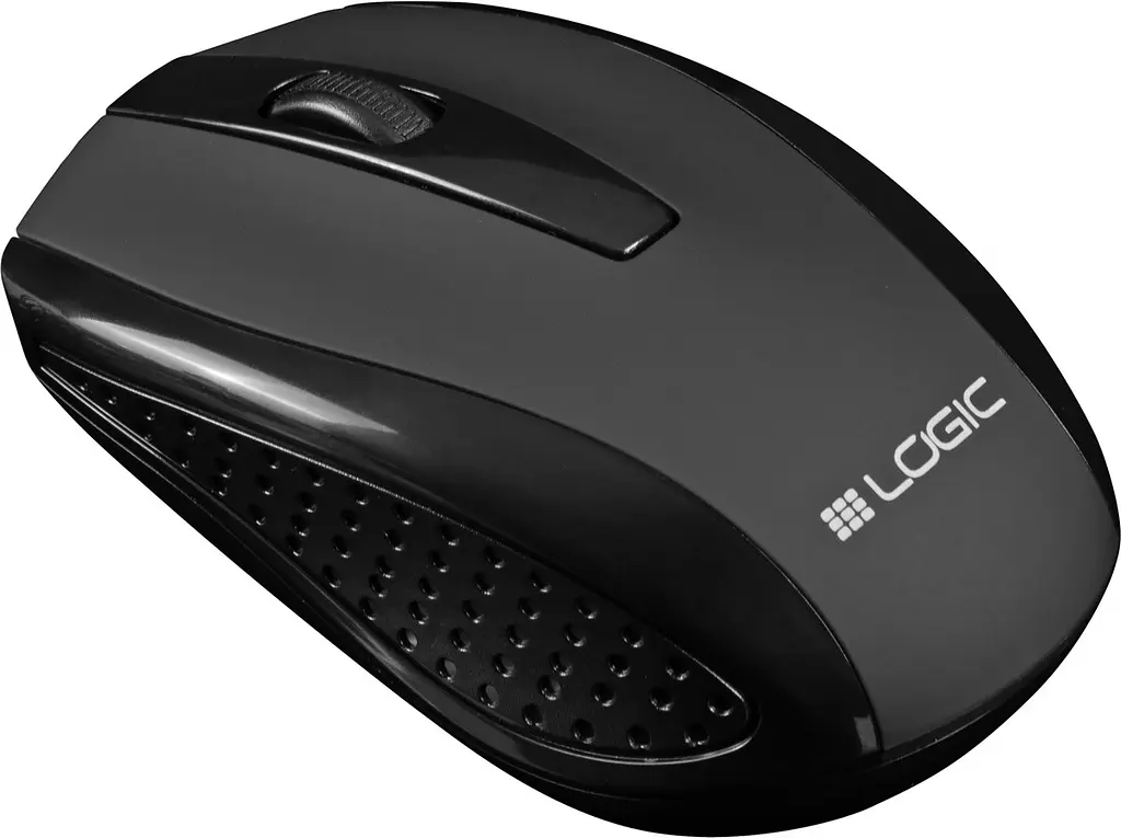Мишка LogicConcept LM-31, бездротова, 1200dpi, 3кн., USB, чорна - фото 2