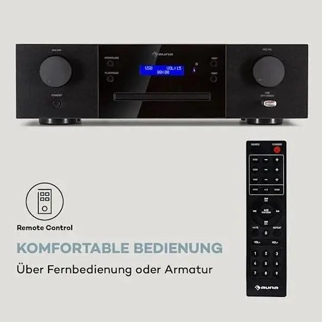 Музичний центр Auna CD-1000 DG (10038327) - фото 3