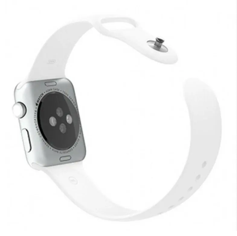 Спортивный ремешок Primo для Apple Watch 38 мм, 40 мм, 41 мм размер L White - фото 3