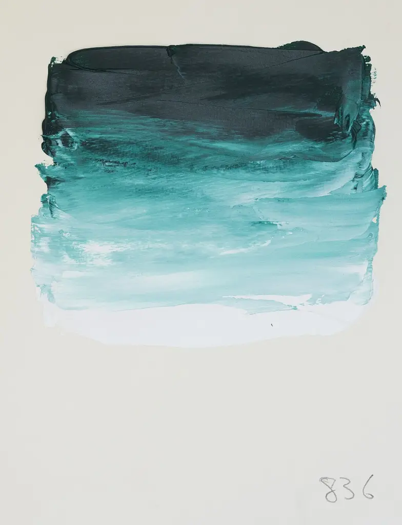 Масляная краска Rive gauche 40 мл, Кобальт зеленый глубокий оттенок (Cobalt Green Deep Hue) - фото 2