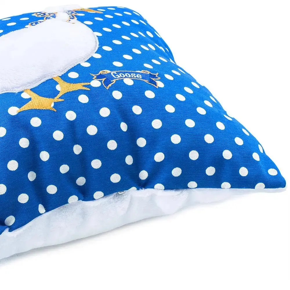 Подушка декоративная Ideia Гусь, с вышивкой, 43х43 см, темно-синий (8-12847) - фото 2