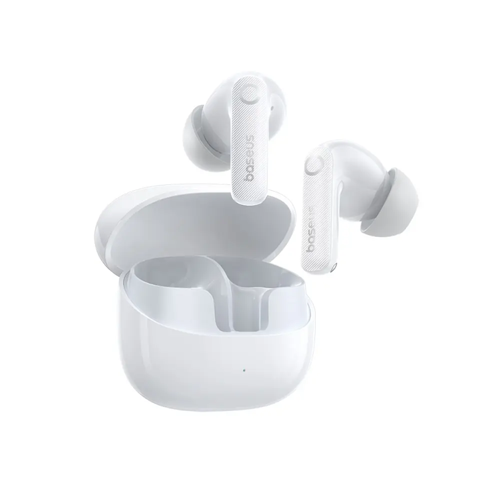 Бездротові навушники TWS Baseus Bass EP10 Pro In-Ear True Wireless Earbuds Moon White (A0010509) - фото 3
