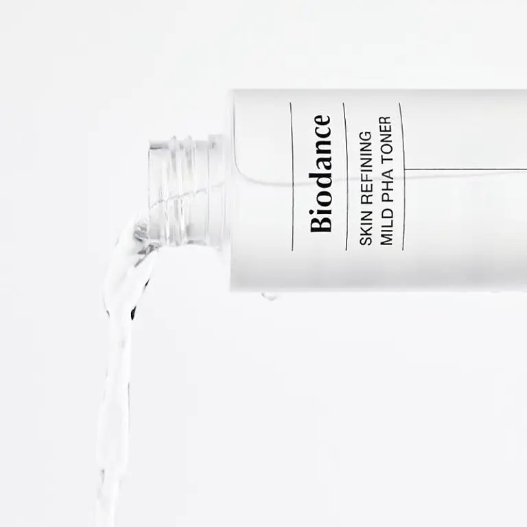 Зміцнювальний тонер з PHA-кислотою Skin Refining Mild PHA Toner Biodance 150 мл - фото 4