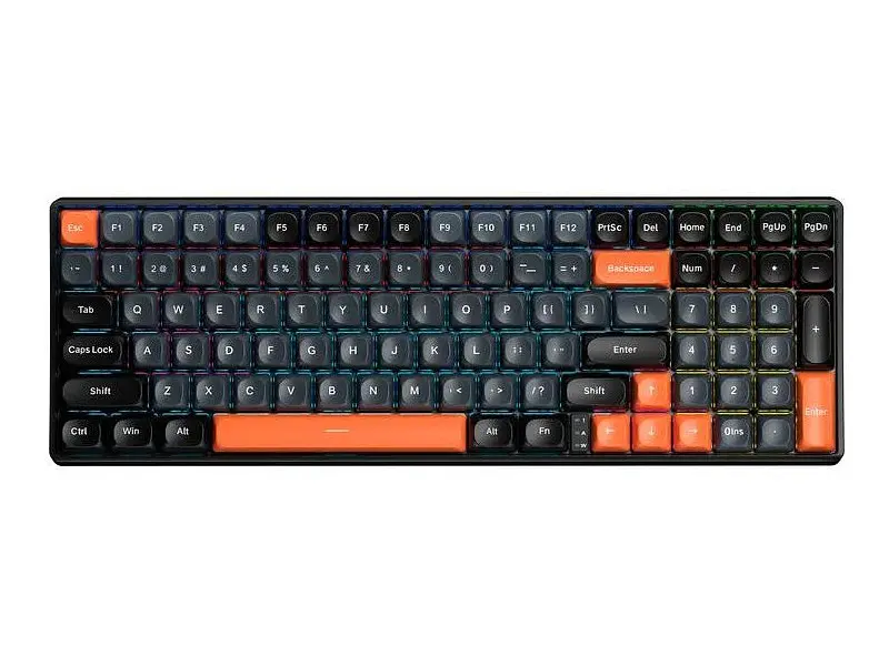 Клавіатура Aula S100 Brown Switch Black (6948391203157)
