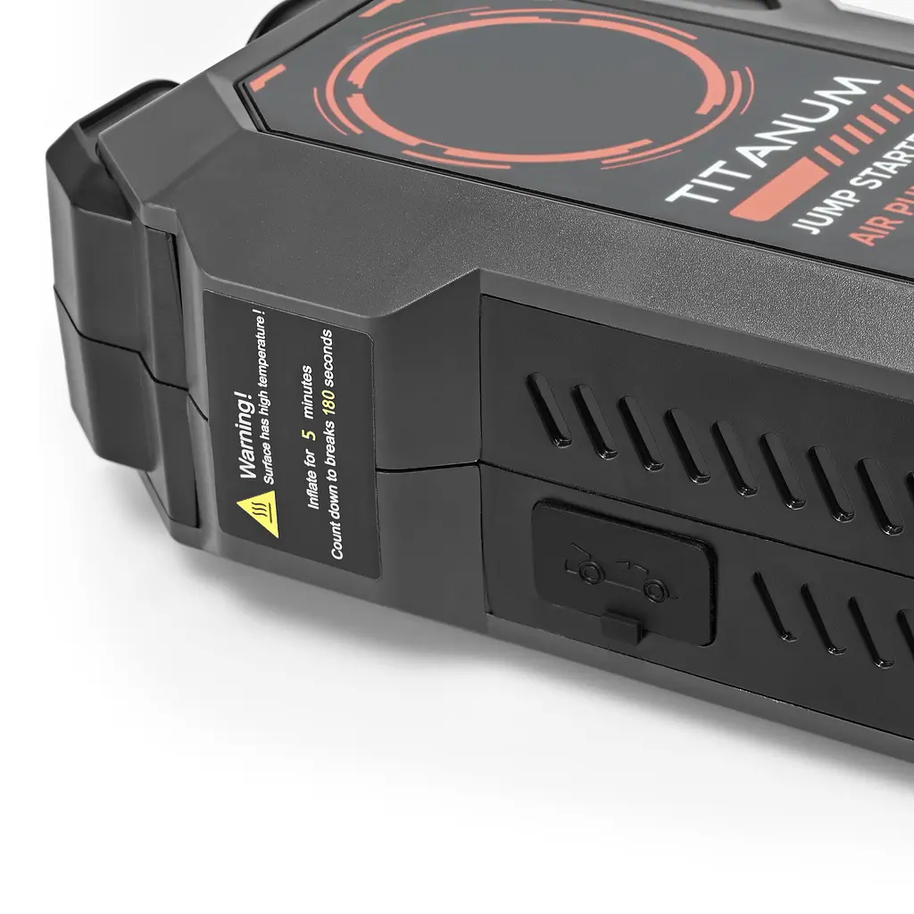 Пускозарядний пристрій 4в1 TITANUM JSQ18 2000A 10000mAh TITANUM (29311-000) - фото 9