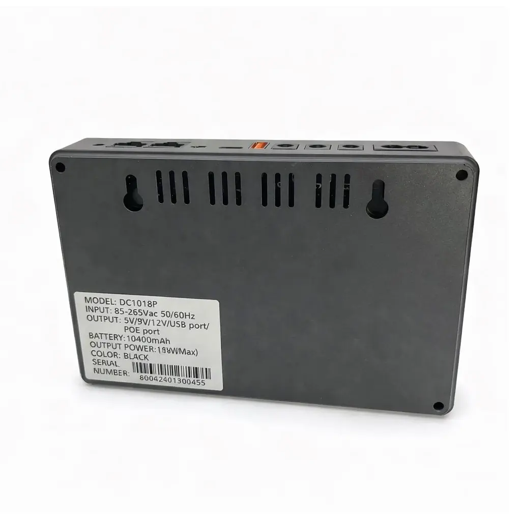 UPS ИБП бесперебойное питание для роутера, терминала ONU, DC 5/9/12V, USB Type-C, Voltronic DC18W 10400mAh - фото 3