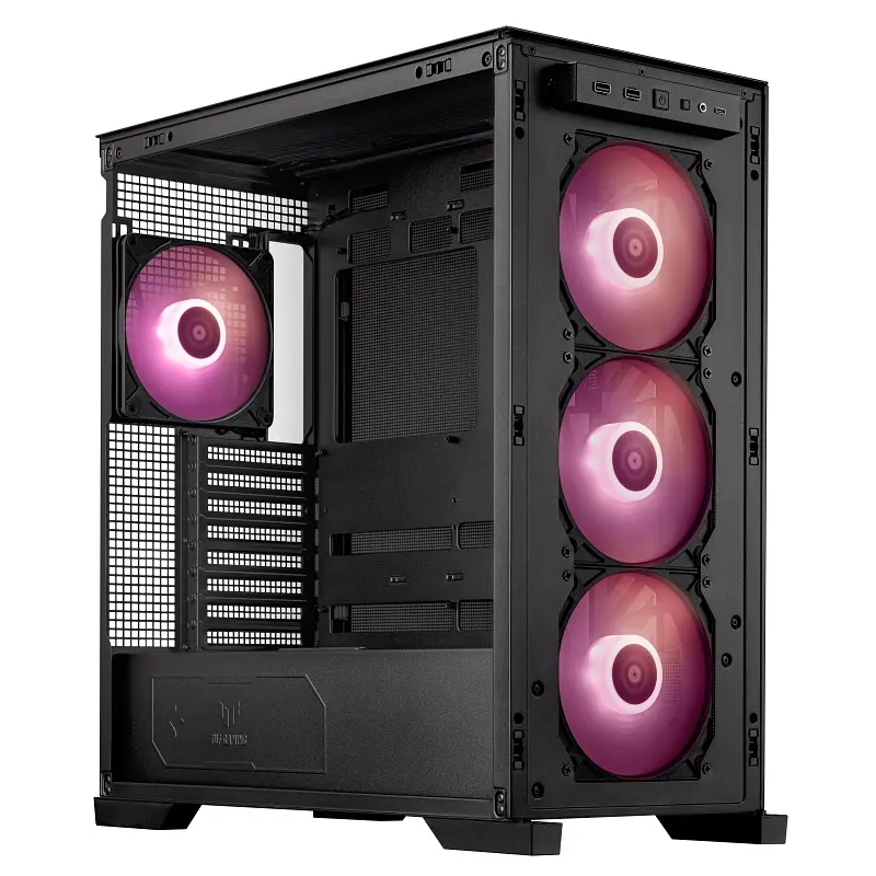 Корпус Asus TUF Gaming GT302 ARGB Black без БЖ (90DC00I0-B19000) - фото 8