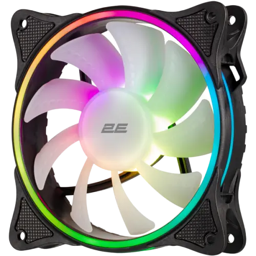 Вентилятор 2E Gaming F120OI ARGB Black (2E-F120OI-ARGB) - фото 2