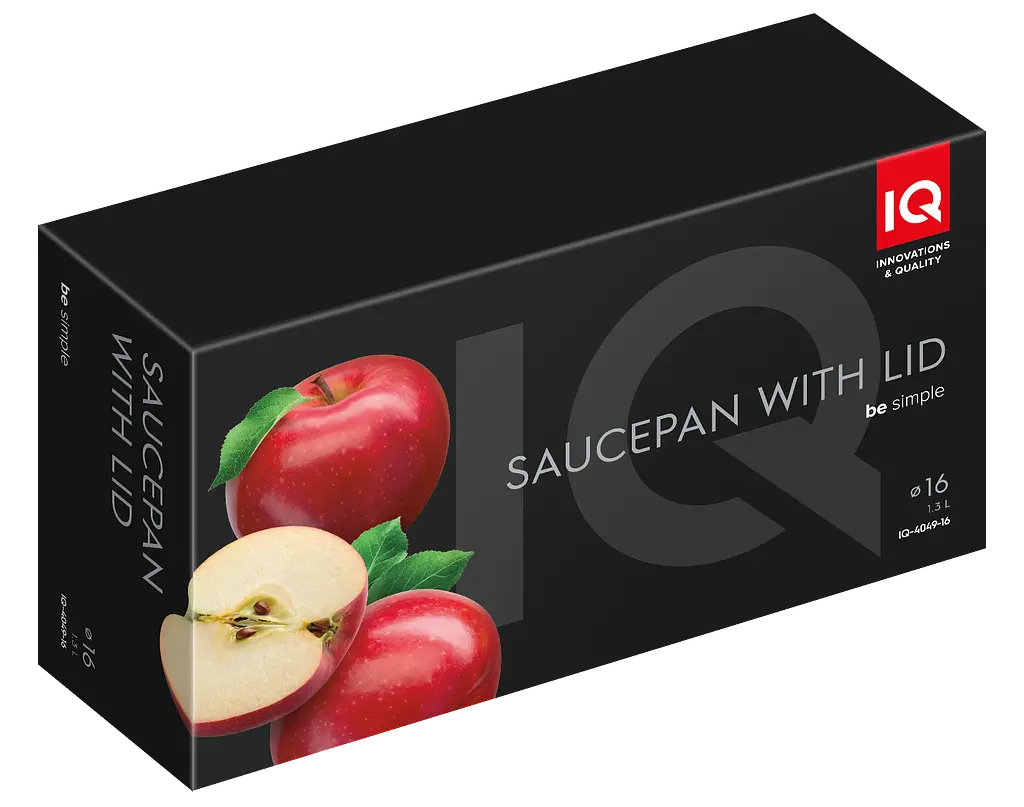 Ківш IQ Be Simple 1.3 л 16 см kuh0016376 - фото 6