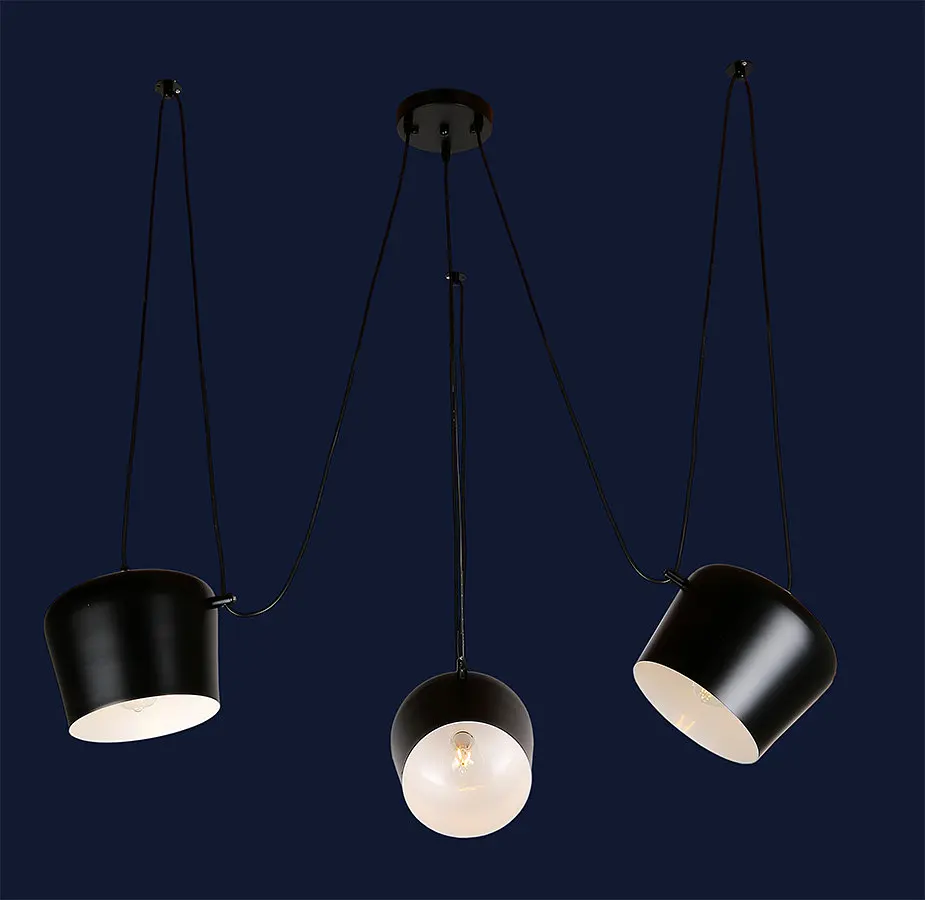 Люстра loft Levistella 761LZ03-3 BK - фото 2