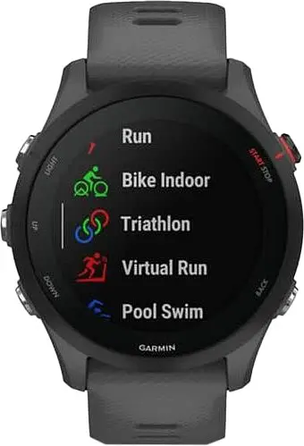Смарт-годинник Garmin Forerunner 255 Slate Gray (010-02641-00/10/43) - фото 2