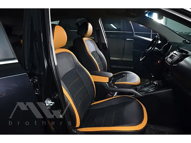 Авточохли модельні MW Brothers для Kia Sportage III c 2010 - фото 3