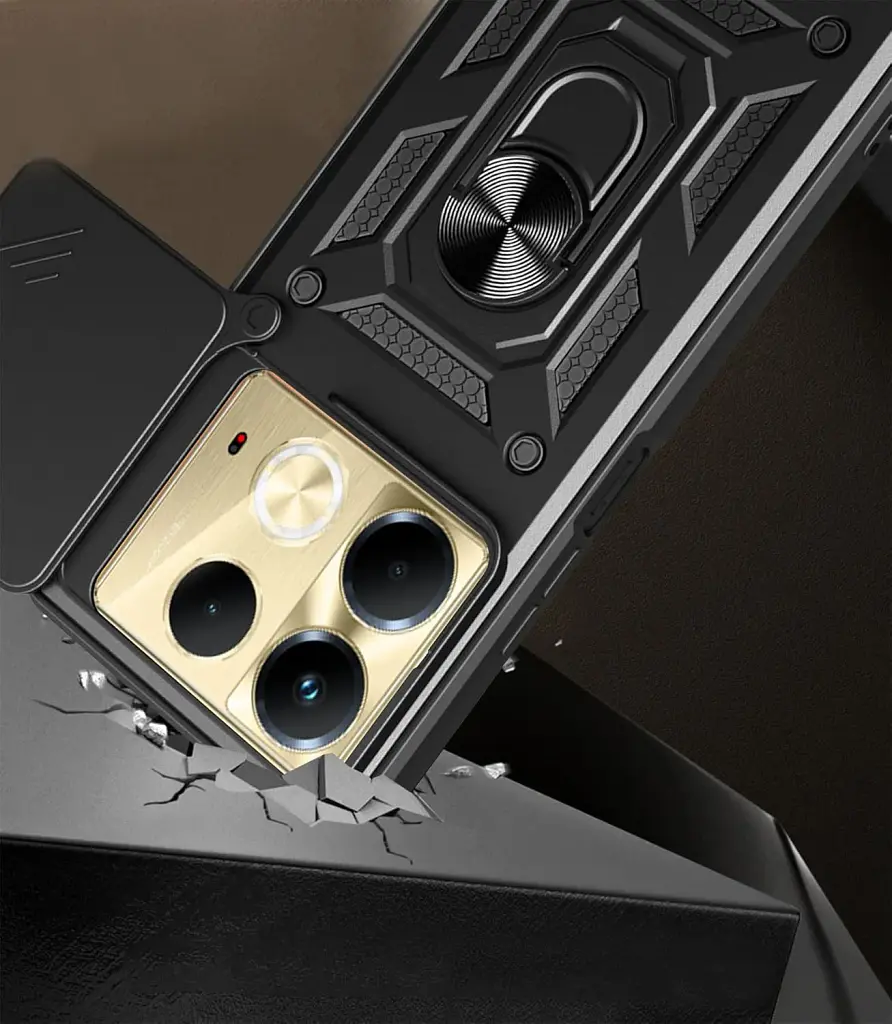Панель BeCover Military для Infinix Note 40 (X6853) Black (712159) - фото 4
