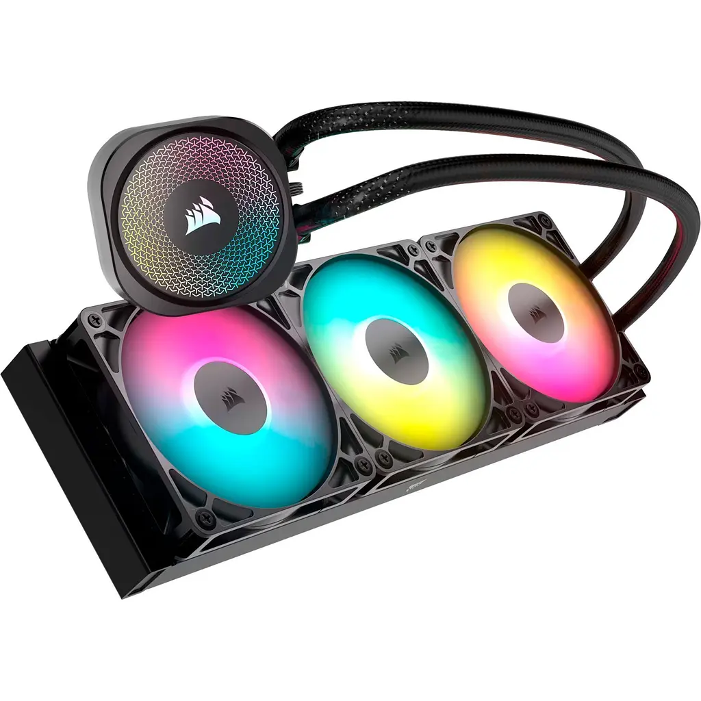 Система водяного охолодження Corsair Nautilus 360 RS ARGB Black (CW-9060093-WW) UA [143839] - фото 2