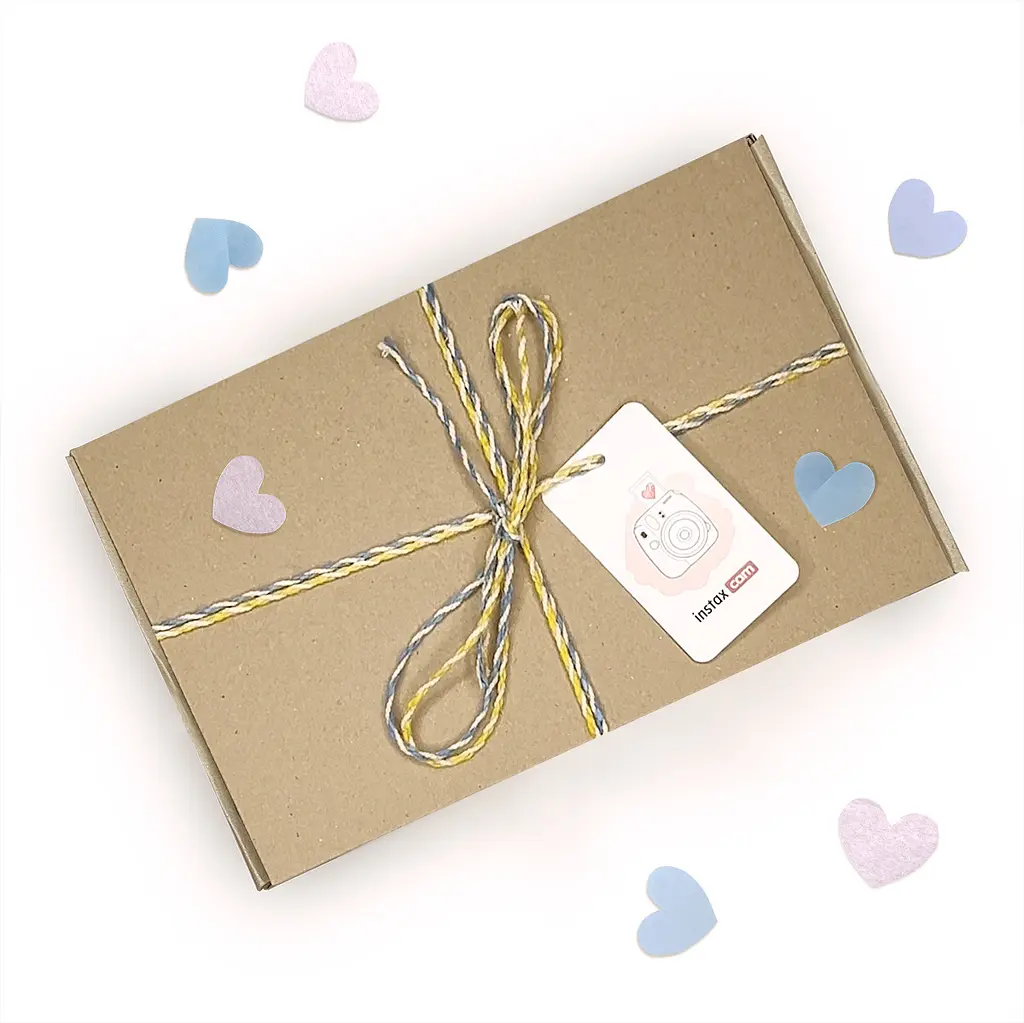 Подарунковий набір фотоапарат Fujifilm Instax Square SQ1, Фотопапір 80 шт, Прозорий чохол, Фотоальбом 80 фото Помаранчевий - фото 2