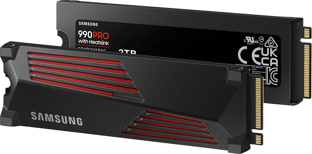Samsung Накопичувач SSD M.2 2TB PCIe 4.0 990PRO + радіатор - фото 5