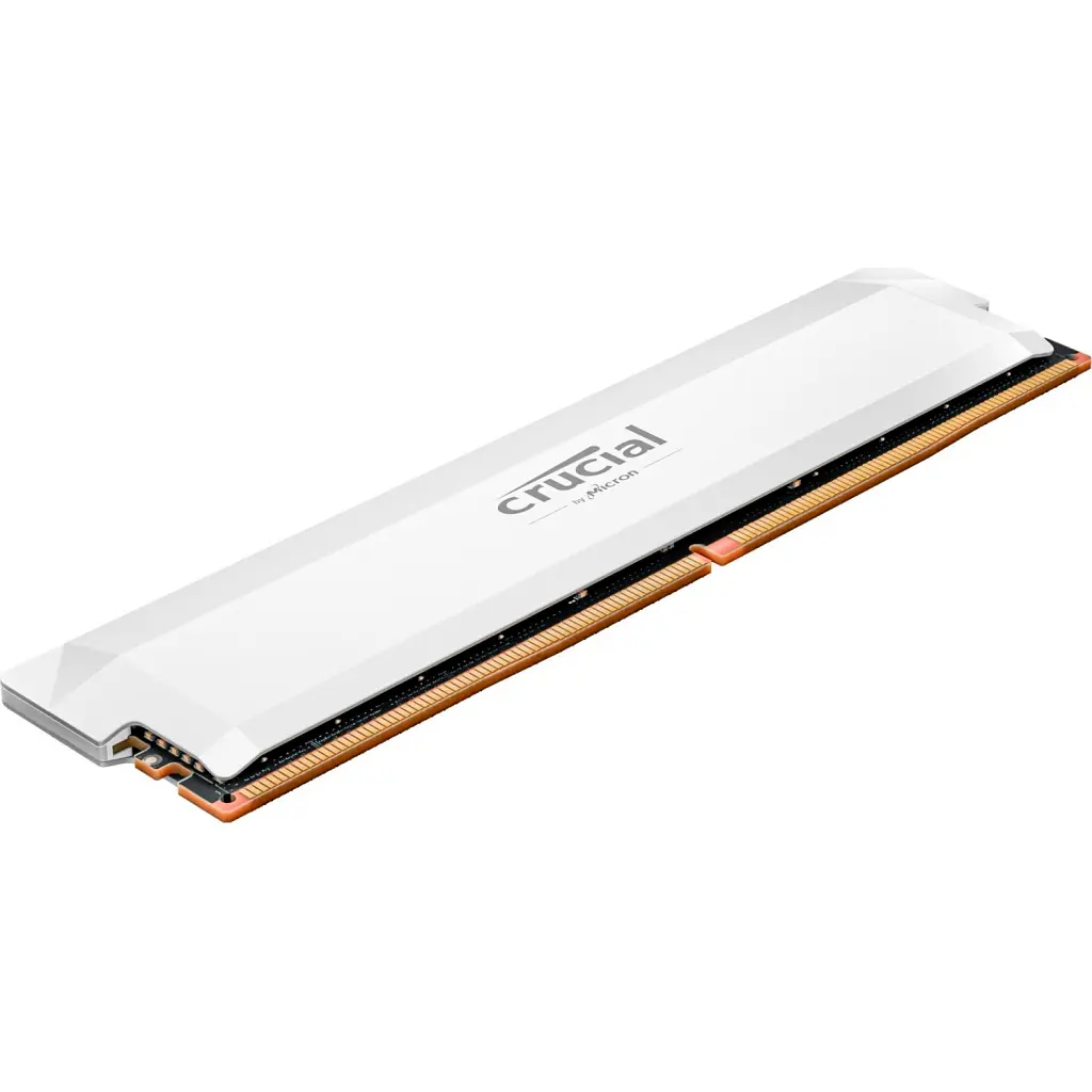 Модуль пам'яті для комп'ютера DDR5 16GB 6400 MHz Pro Overclocking White Micron (CP16G64C38U5W) - фото 4