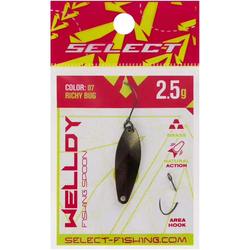 Блешня Select Welldy 2.5g 31mm #07 Richy Bug - фото 2