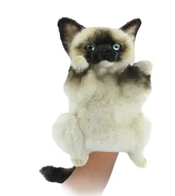 М'яка іграшка на руку Hansa Кошеня Hansa Puppet, 30 см - фото 2