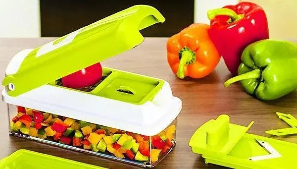 Мультирізка - овочерізка Nicer Dicer Найсер-Дайсер ∙ 11 видів нарізки - фото 2
