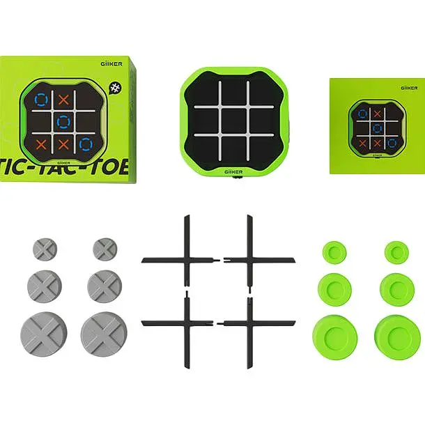 Розумна головоломка GiiKER Tic Tac Toe Bolt Green (JKJZQ001) [150336] - фото 2