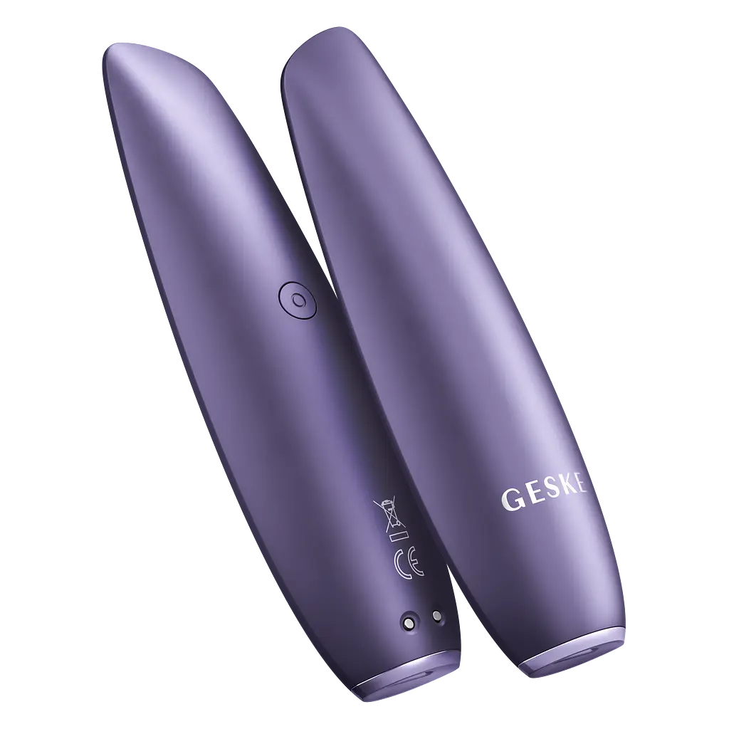 Безконтактна магнітна пілінг-маска GESKE Touchless Magnetic Peeling Mask 5 в 1 фіолетова - фото 4