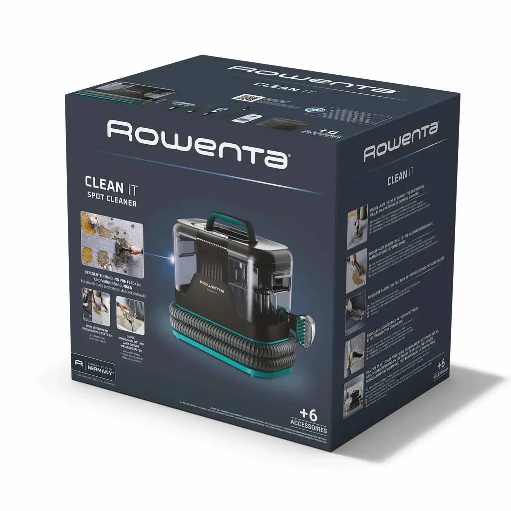 Пылесос Rowenta Clean It моющий черный (IN5020F0) - фото 5