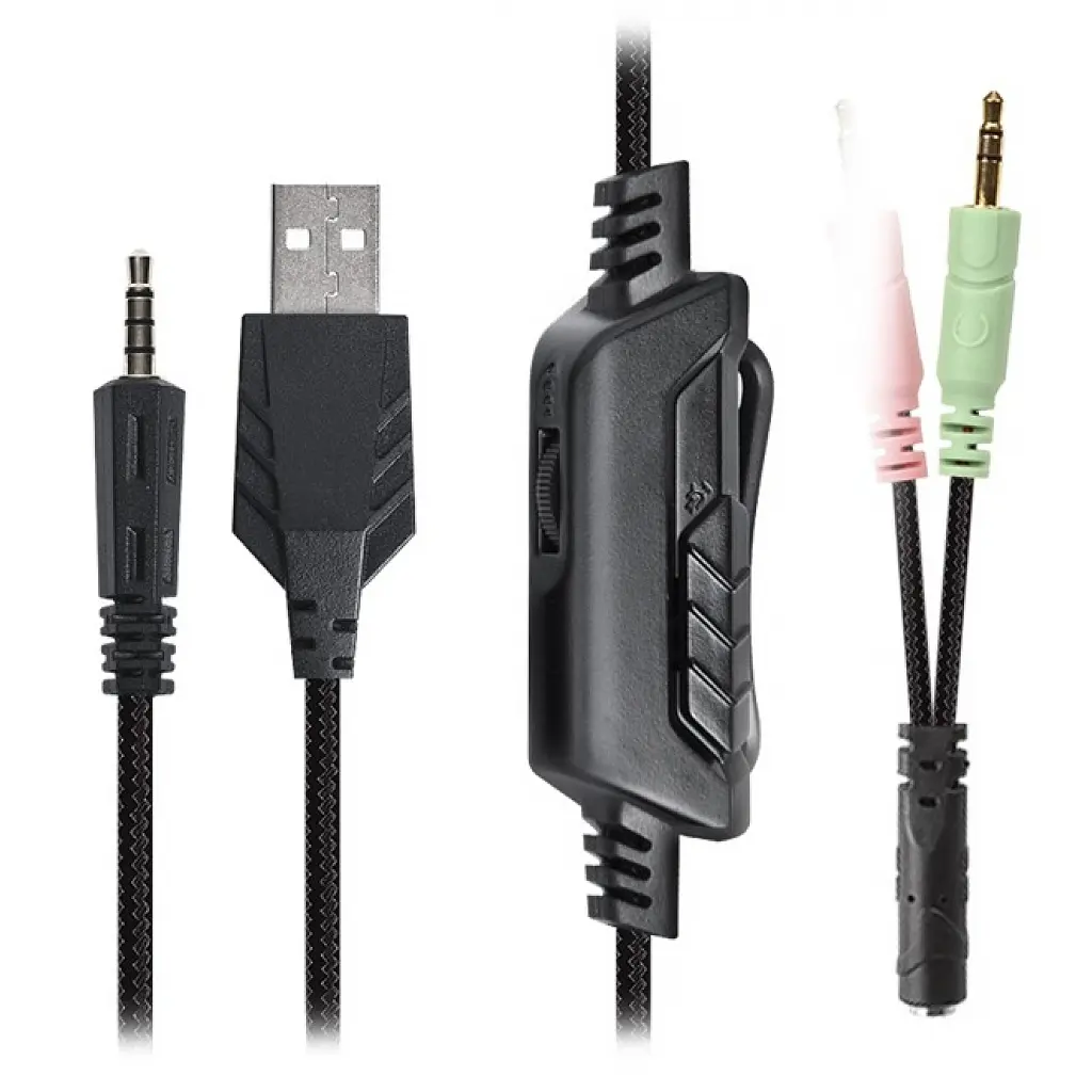 Навушники REAL-EL GDX-7620 Black - фото 8