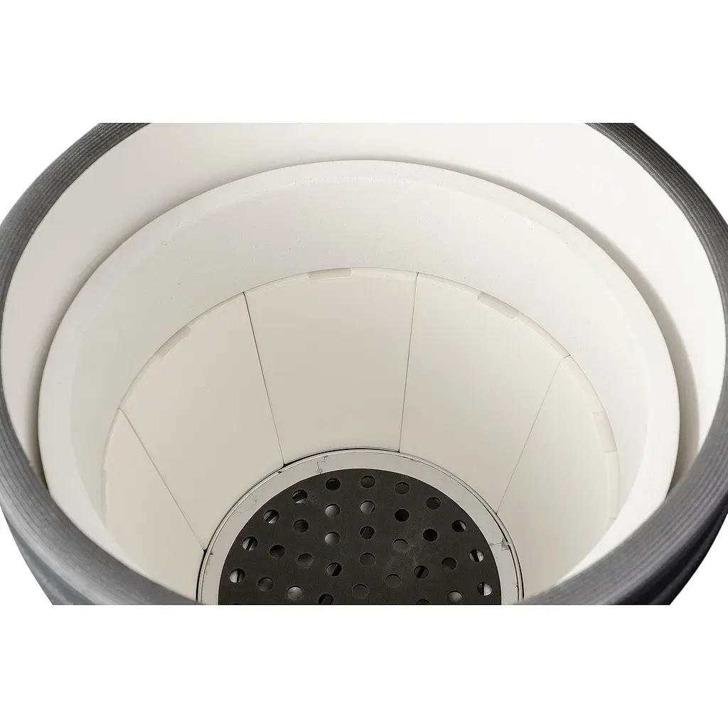 Керамический угольный гриль Grilli Kamado L 5 в 1 с системой BBQ Block Fire (749777) - фото 11