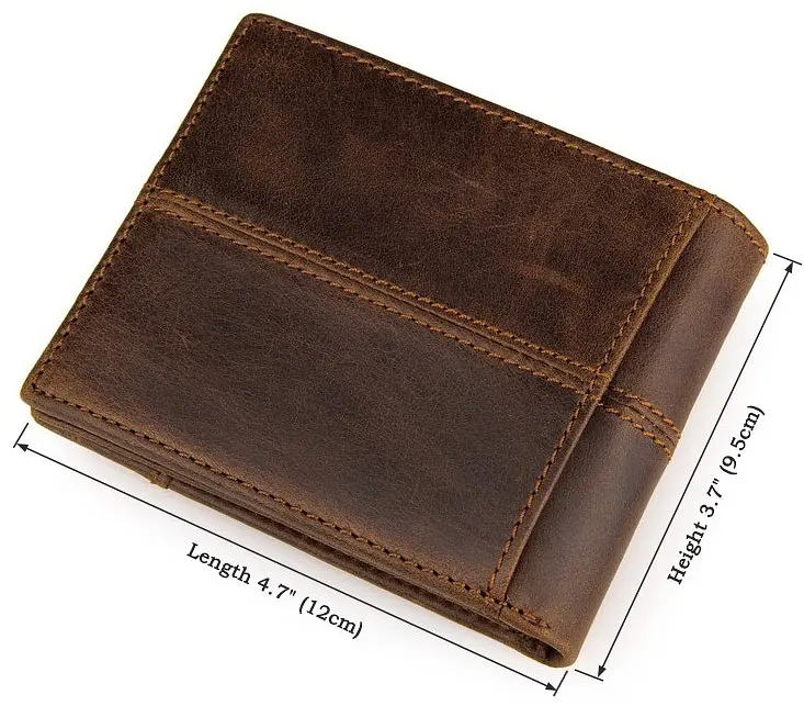 Чоловічий шкіряний гаманець Vintage 12x9.5 см acs0015367 - фото 2
