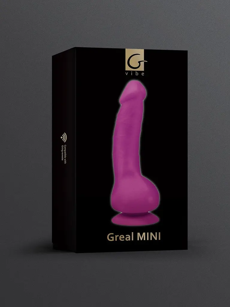 Вібратор Gvibe Greal Mini Реалістичний, 18х3.2 см - фото 10