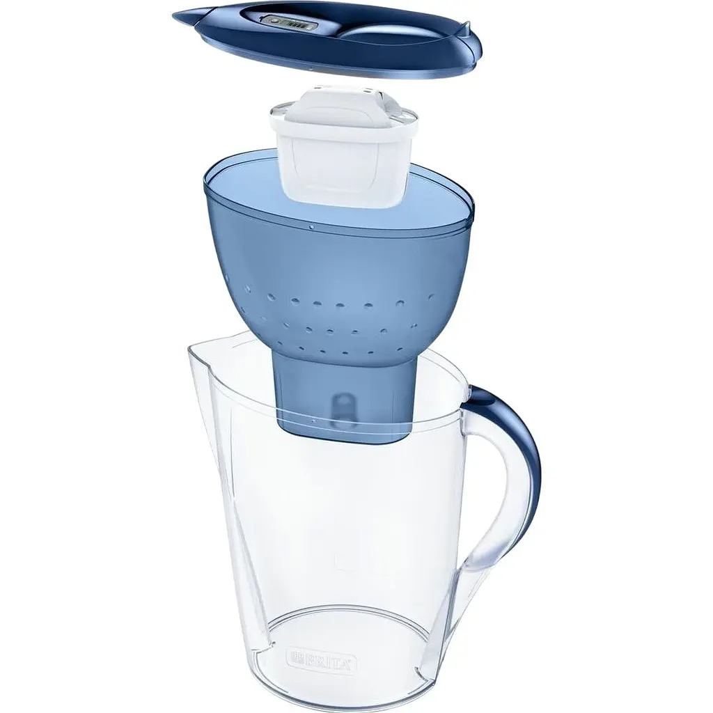 Фільтр-глечик Brita Marella XL Memo MXPro 3.5л Blue + 2 картриджа [1052786] [150431] - фото 3