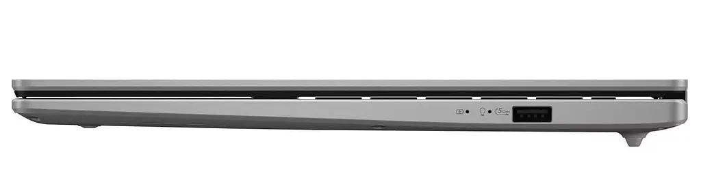 Ноутбук ASUS Vivobook 14 M1407KA-LY143 (14 WUXGA IPS, Ryzen 5 AI 330, 16 GB, 512 SSD, UMA, DOS) Silver (90NB15H3-M006Y0) - фото 8