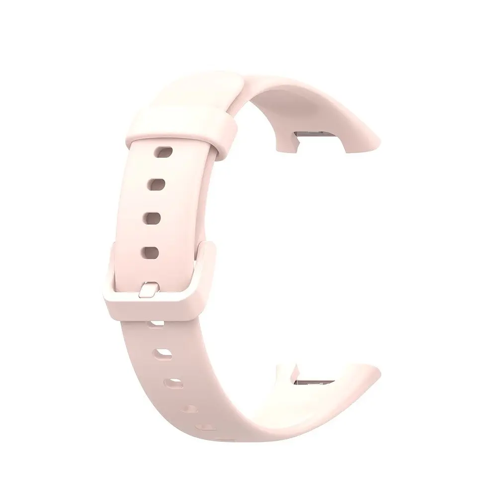 Силіконовий ремінець Tamister для Xiaomi Mi Smart Band 7 Pro Pale pink - фото 3