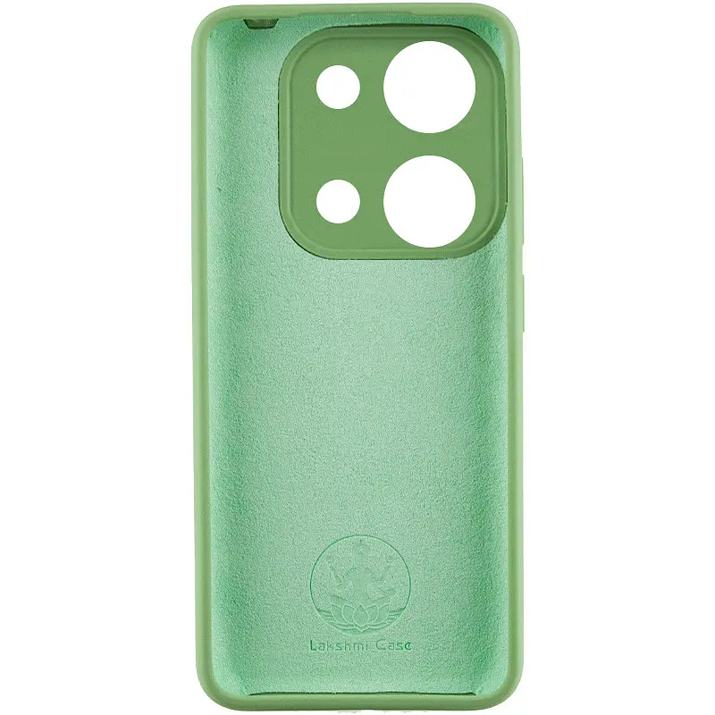 Чехол Silicone Cover Lakshmi Full Camera (AAA) для Xiaomi Redmi Note 13 Pro 4G / Poco M6 Pro 4G Мятный / Mint - фото 2