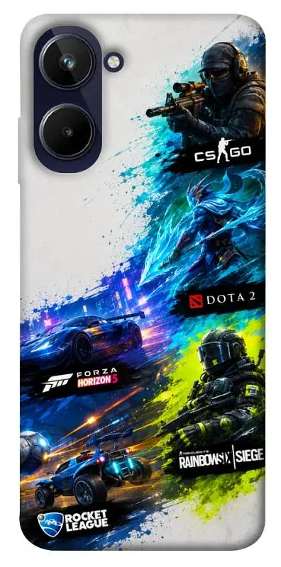 TPU чохол Demsky Full Throttle для Realme 10 4G