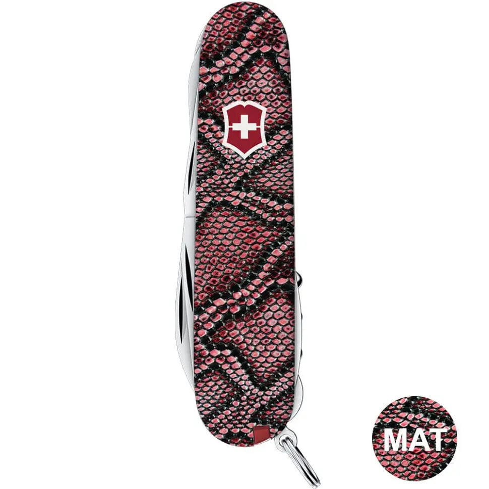 Ніж Victorinox Huntsman Design 91мм 15функ Принт Шкіра пітона - фото 4