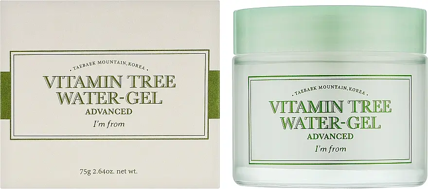 Увлажняющий крем-гель для лица I'm from Vitamin Tree Water Gel Advanced 75 мл - фото 2