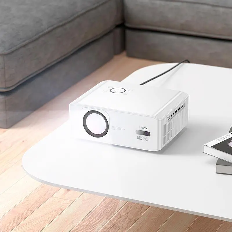 Проектор Hoco DT3 Smart electric Focus projector (1080P Android version) |2.4G/5G, AUX/USB/AV/HDTV| - фото 2