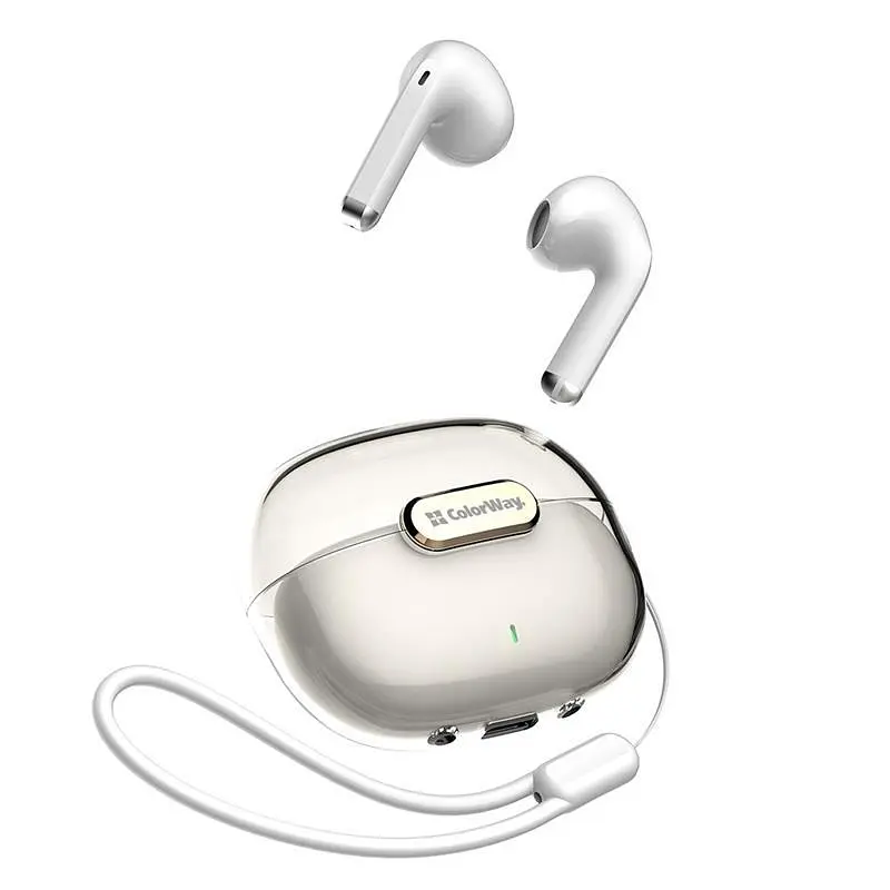 Bluetooth-гарнітура СolorWay Slim TWS-2 Earbuds Білий (CW-TWS2WT) - фото 8