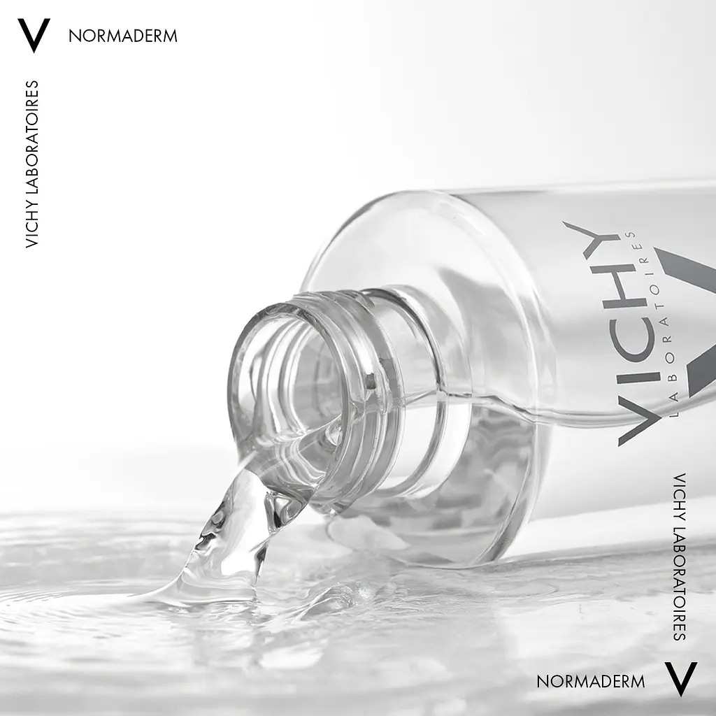 Міцелярна вода Vichy 3в1 Normaderm, для зняття макіяжу та очищення жирної чутливої шкіри обличчя та очей 200 мл (M3262021) - фото 9