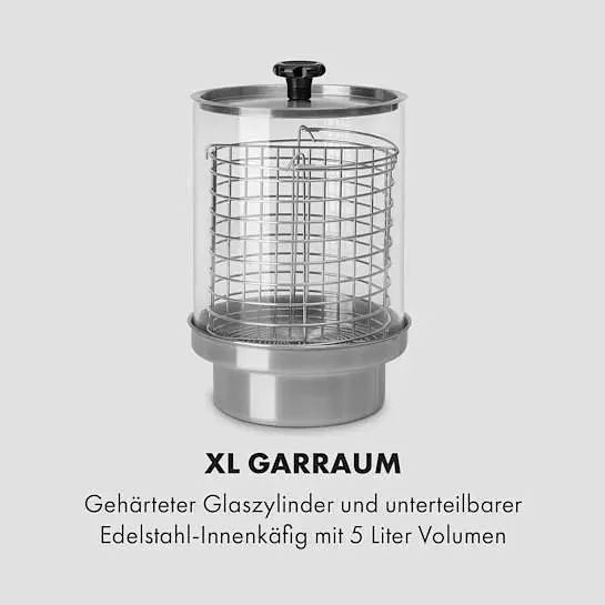 Хот дог мейкер гриль Klarstein Wurstfabrik Pro 550 (10034453) - фото 3