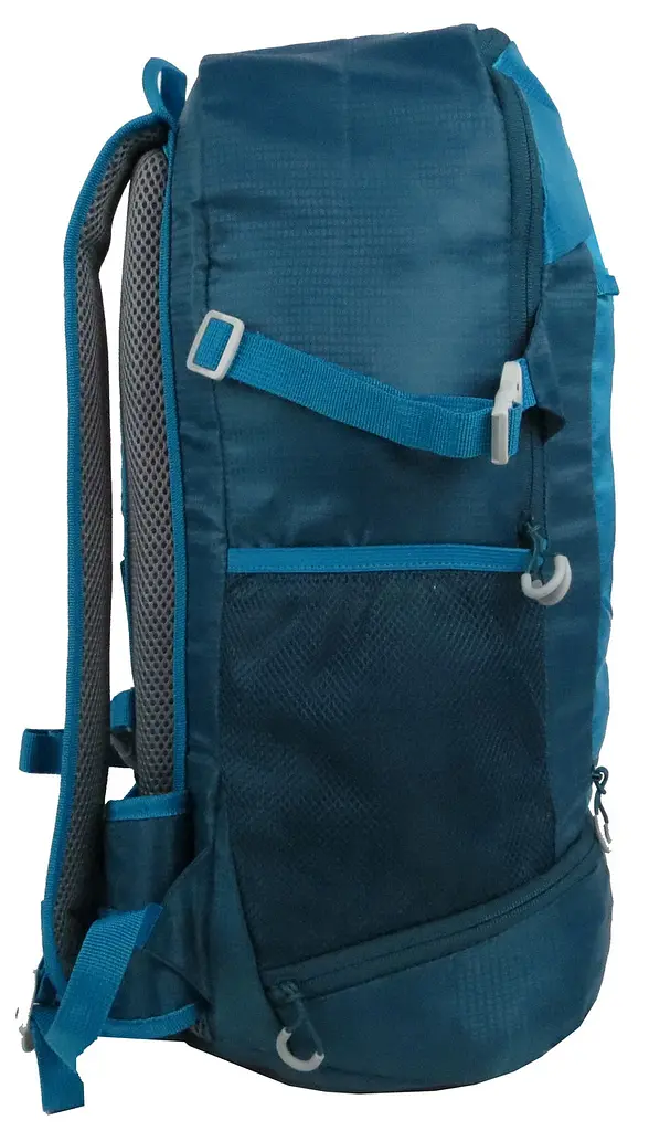 Місткий спортивний рюкзак з дощовиком Rocktrail IAN389063 30L Блакитний - фото 4