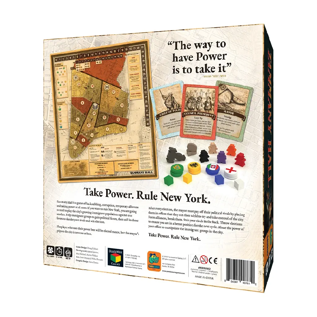 Настільна гра Pandasaurus Games Tammany Hall New Edition (Таммані-холл, Англійська) (854382007610) - фото 3