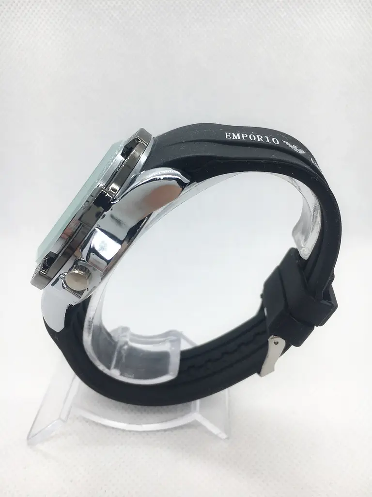 Наручний годинник чоловічий No Brand Emporio Armani Чорний (IBW553BS) - фото 3